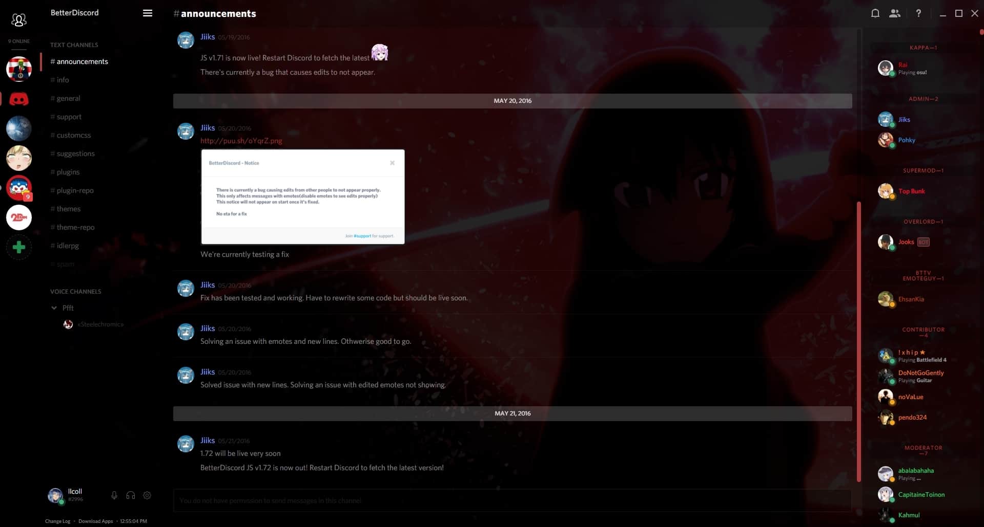 better discord themes download anime